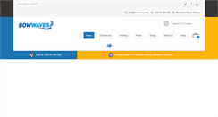 Desktop Screenshot of bowwaves.com